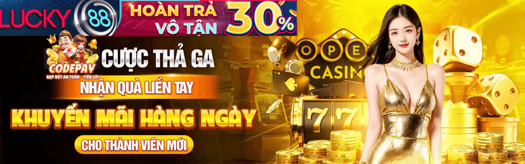 Lucky88 - Cơ hội nhận thưởng lớn
